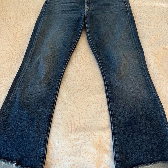 Mother the insider step crop fray in girl crush - Picture 2 of 5